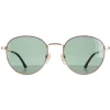 Police Round|Police^Sunglasses SPL971 Tuxedo 2 0300 Shiny Rose Gold Grey Green