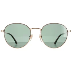 Police Round|Police^Sunglasses SPL971 Tuxedo 2 0300 Shiny Rose Gold Grey Green