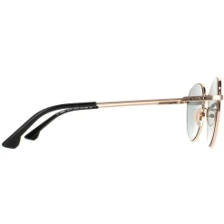 Police Round|Police^Sunglasses SPL971 Tuxedo 2 0300 Shiny Rose Gold Grey Green