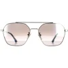 Police Aviator|Police^Sunglasses SPL771 Vibe 2 579X Shiny Palladium Smoke Silver Mirr