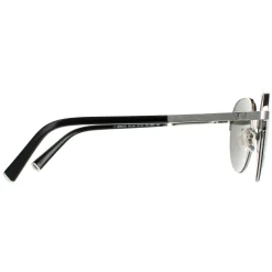 Police Aviator|Police^Sunglasses SPLA24 Lewis 03 0579 Shiny Full Palladium Smoke Grey