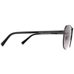 Police Aviator|Police^Sunglasses SPLA24 Lewis 03 0568 Shiny Gunmetal Smoke Gradient