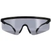 Police Semi Rimless|Police^Sunglasses SPLA28 Lewis Hamilton 06AA Black Rubber Smoke