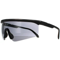 Police Semi Rimless|Police^Sunglasses SPLA28 Lewis Hamilton 06AA Black Rubber Smoke