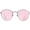 Police Round|Police^Sunglasses SPLA22 Lewis 01 0579 Shiny Palladium Pink