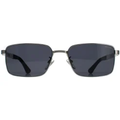 Police Rectangle^Sunglasses SPLA54 Origins 28 08H5 Matte Grey Grey Gradient 58mm