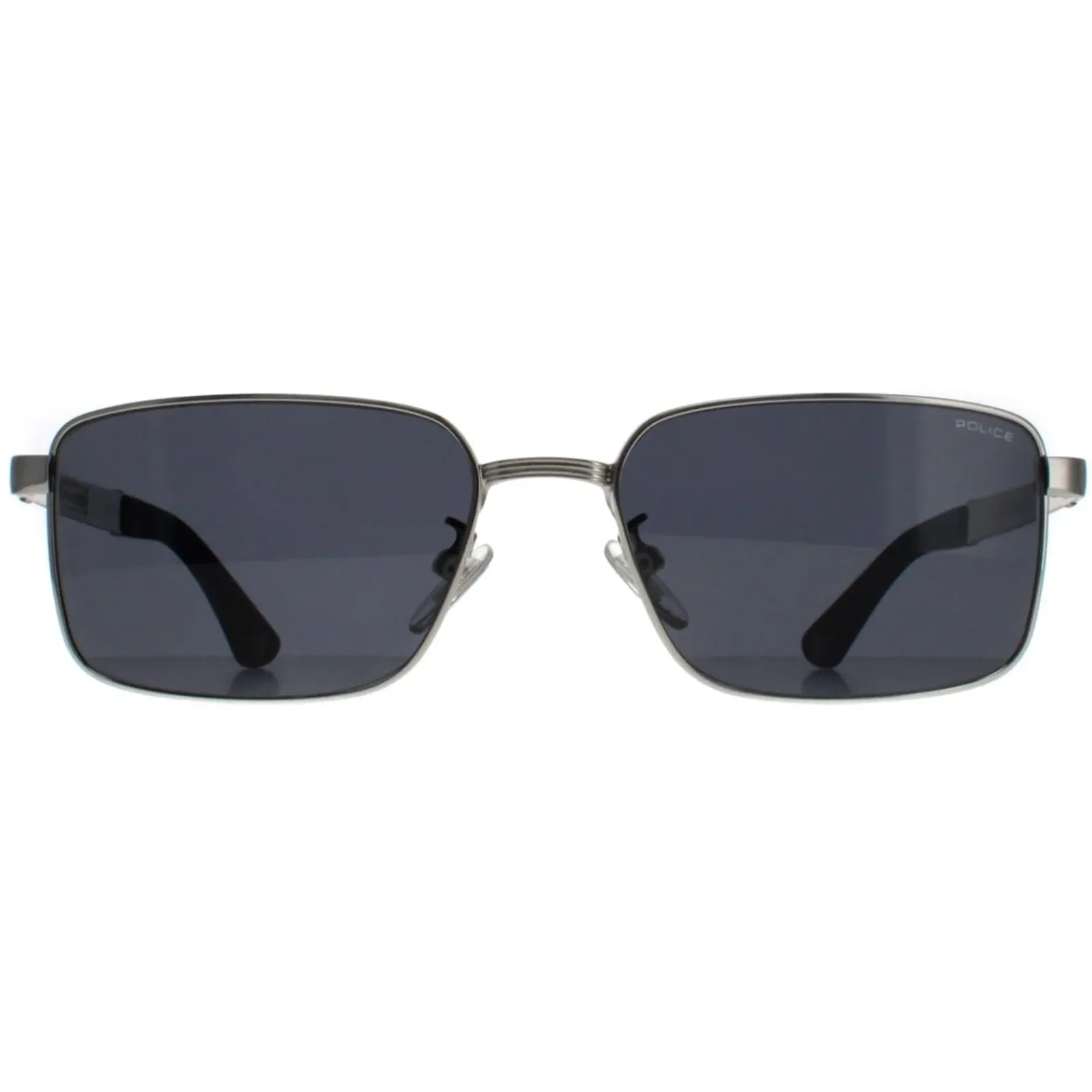 Police Rectangle^Sunglasses SPLA54 Origins 28 08H5 Matte Grey Grey Gradient 58mm