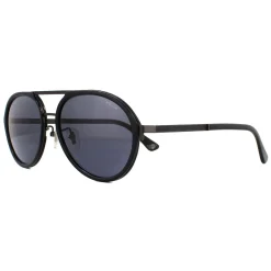 Police Aviator|Police^Sunglasses SPLA57 Record 2 0627 Matte Gunmetal Grey