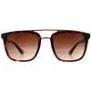 Police Square|Police^Sunglasses SPLB41 Origins 35 0722 Havana and Gold Brown Gradien