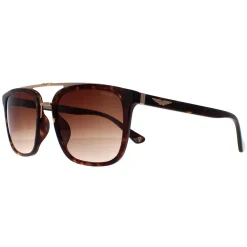 Police Square|Police^Sunglasses SPLB41 Origins 35 0722 Havana and Gold Brown Gradien