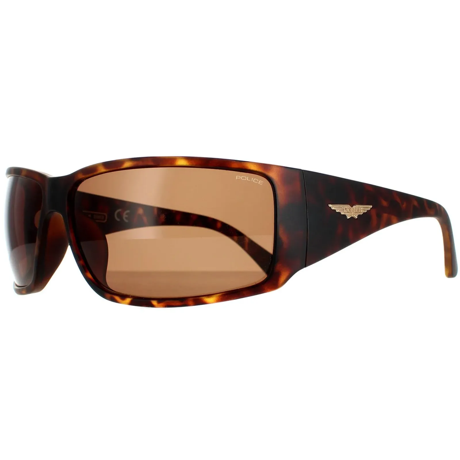 Police Rectangle|Police^Sunglasses SPLB46 Origins 40 0738 Havana Brown