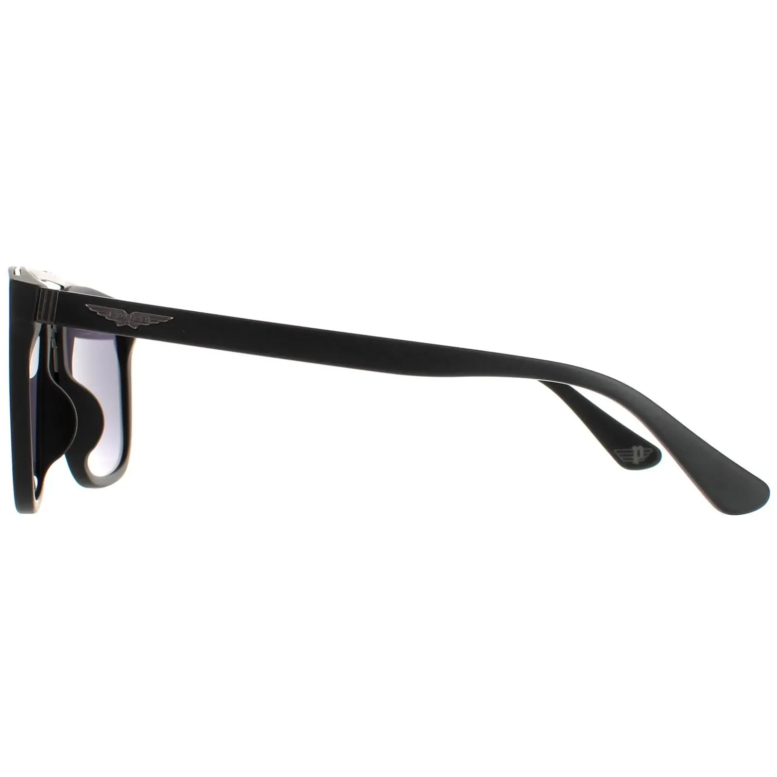 Police Square|Police^Sunglasses SPLB41 Origins 35 0703 Matte Black Grey
