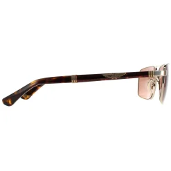 Police Square|Police^Sunglasses SPLB43 Origins 37 02A8 Shiny Grey Gold Brown