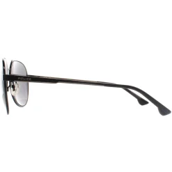 Police Aviator|Police^Sunglasses SPLB37 Synth 2 0304 Shiny Black Smoke Grey