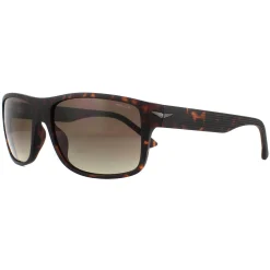 Police Rectangle|Police^Sunglasses SPLB39 Tailwind 4 0738 Matte Dark Havana Smoke Brown