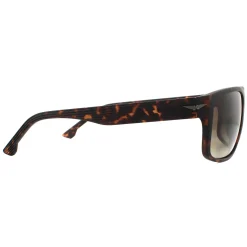 Police Rectangle|Police^Sunglasses SPLB39 Tailwind 4 0738 Matte Dark Havana Smoke Brown