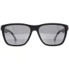 Police Polarised|Rectangle^Sunglasses SPLB38E Tailwind 3 6VPP Black Grey Polarized