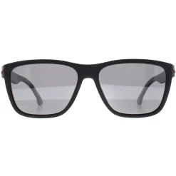 Police Polarised|Rectangle^Sunglasses SPLB38E Tailwind 3 6VPP Black Grey Polarized