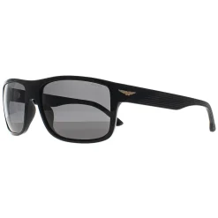 Police Polarised|Rectangle^Sunglasses SPLB39E Tailwind 4 ZV2P Black Grey Polarized