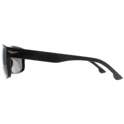 Police Polarised|Rectangle^Sunglasses SPLB39E Tailwind 4 ZV2P Black Grey Polarized