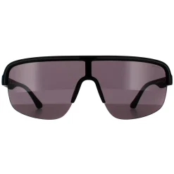 Police Semi Rimless|Police^Sunglasses SPLB47M Arcade 3 0U28 Matte Black Smoke Grey