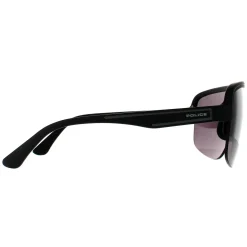 Police Semi Rimless|Police^Sunglasses SPLB47M Arcade 3 0U28 Matte Black Smoke Grey