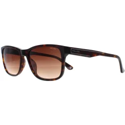 Police Rectangle|Police^Sunglasses SPLB40N Arcade 2 0722 Shiny Dark Havana Brown Gradie