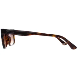 Police Rectangle|Police^Sunglasses SPLB40N Arcade 2 0722 Shiny Dark Havana Brown Gradie