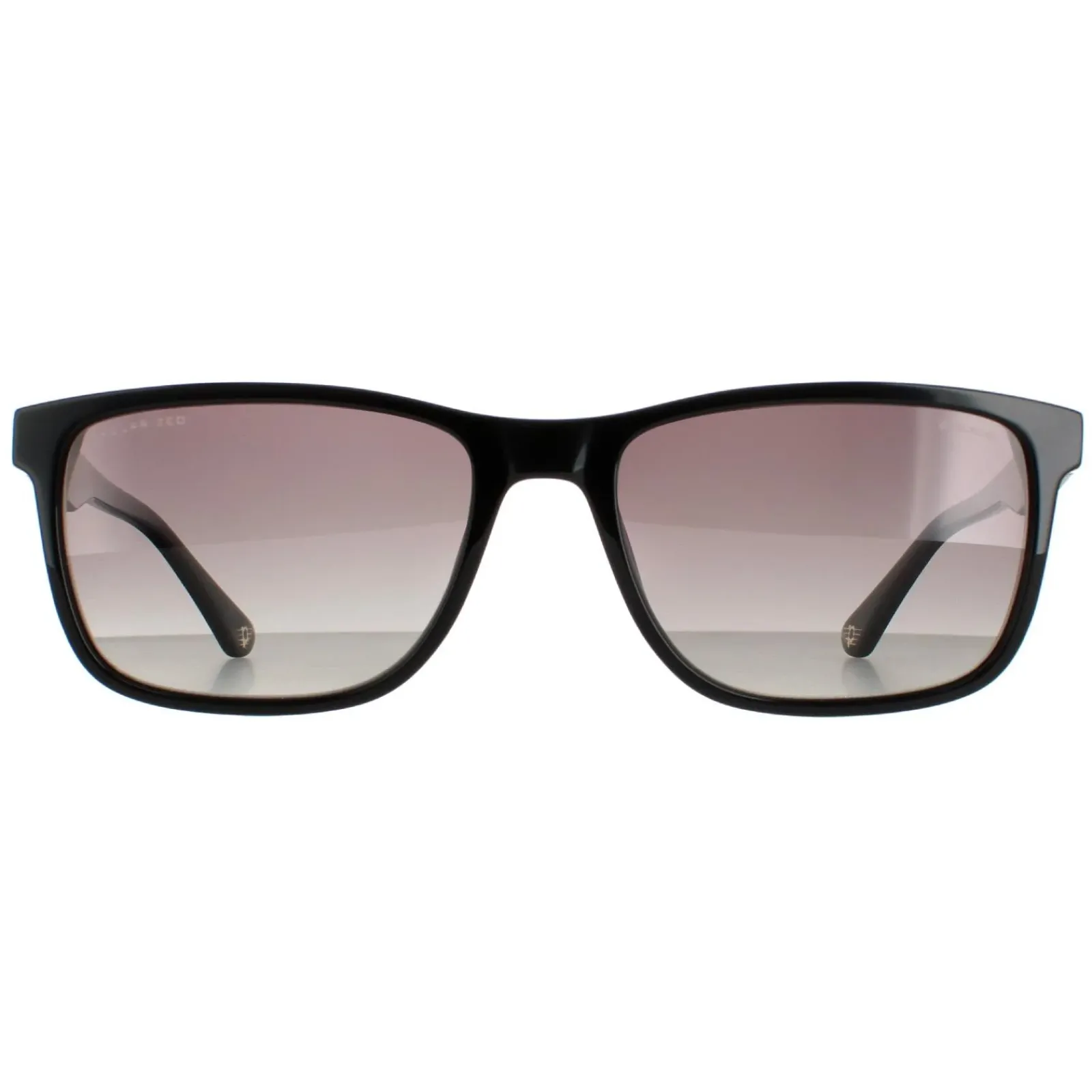 Police Rectangle|Police^Sunglasses SPLB40N Arcade2 700P Shiny Black Smoke Gradient Pola