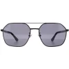 Police Aviator|Police^Sunglasses SPLC34 Origins 41 H68X Black Grey