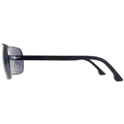 Police Square|Police^Sunglasses SPLC36 Tailwind Evo 2 502B Matte Palladium W Blue Pa