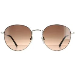 Police Round|Police^Sunglasses SPL971C Tuxedo 2 579K Palladium Silver Silver Mirror