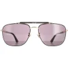 Police Aviator|Police^Sunglasses SPLD43 Origins 44 0302 Rose Gold Semi Matte Black Sm
