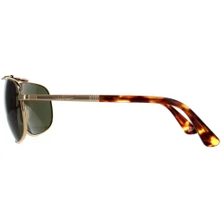 Police Rectangle|Police^Sunglasses SPLD44 Origins 45 0349 Shiny Gold Green