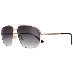 Police Aviator|Police^Sunglasses SPLE04 0300 Shiny Total Rose Gold Smoke Gradient