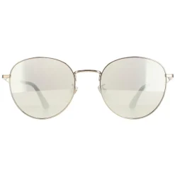 Police Round|Police^Sunglasses SPLE07 Origins Nineties 1 8FFX Shiny Grey Gold Smoke