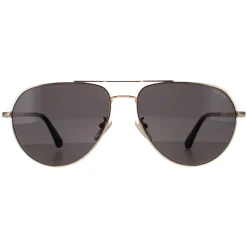 Police Aviator|Police^Sunglasses SPLE25 Roadie 3 300 Shiny Total Rose Gold Grey Green