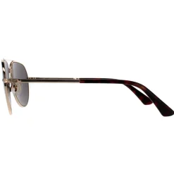 Police Aviator|Police^Sunglasses SPLE25 Roadie 3 300 Shiny Total Rose Gold Grey Green