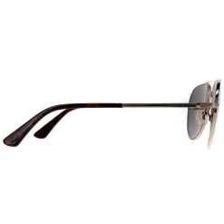 Police Aviator|Police^Sunglasses SPLE25 Roadie 3 300 Shiny Total Rose Gold Grey Green