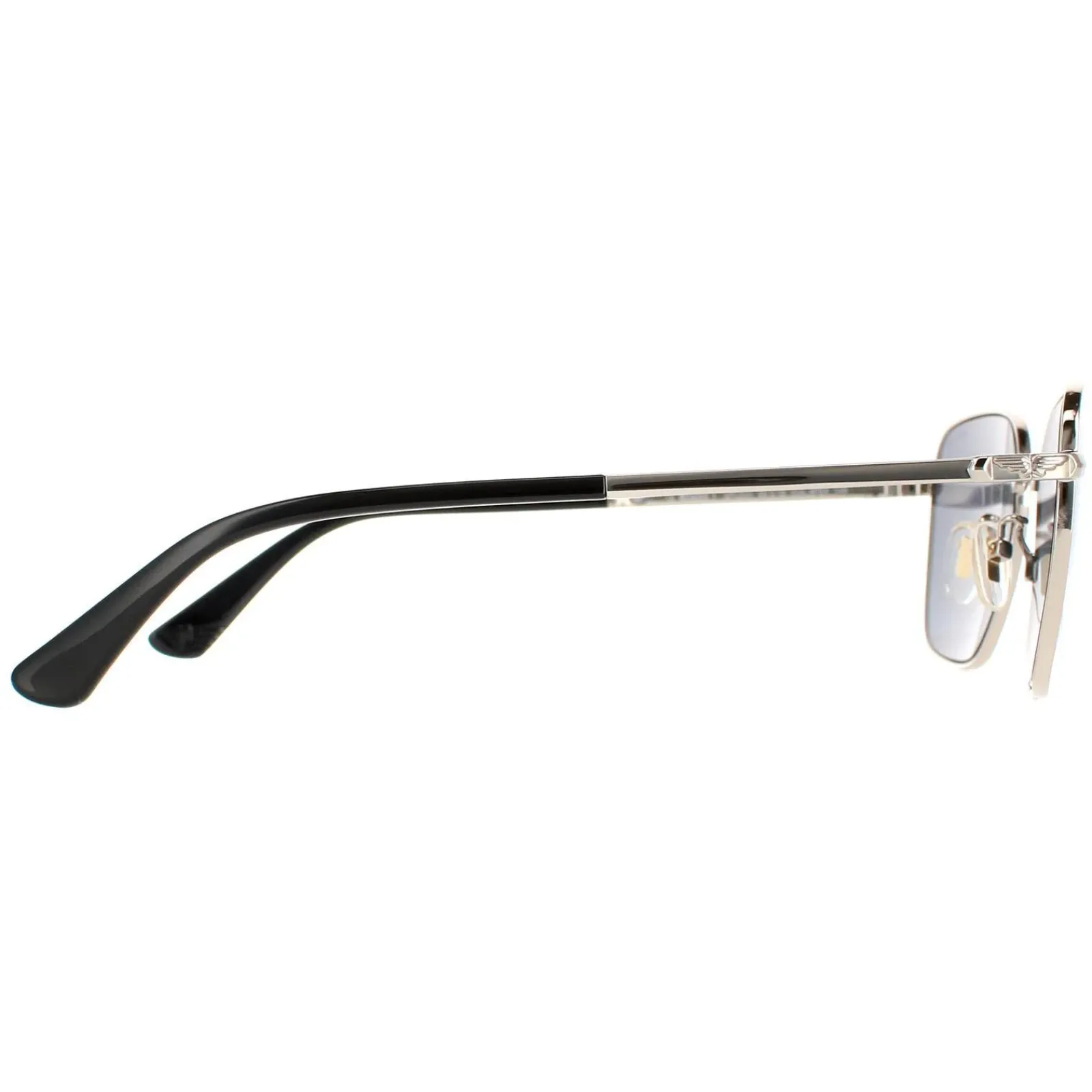 Police Square|Police^Sunglasses SPLE03 Roadie 1 8FEX Shiny Camel Brown Smoke Silver