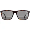 Police Rectangle|Police^Sunglasses SPLE05M 0722 Dark Havana Grey Green