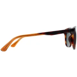 Police Round|Police^Sunglasses SPLF18E 978P Shiny Dark Havana Green Polarized