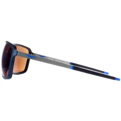 Police Square|Police^Sunglasses SPLL15 Solstice 4 V78B Semi Matte Ruthenium Blue Bro