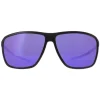 Police Square|Police^Sunglasses SPLL15 Solstice 4 U28Z Matte Black Brown Mirror Viol