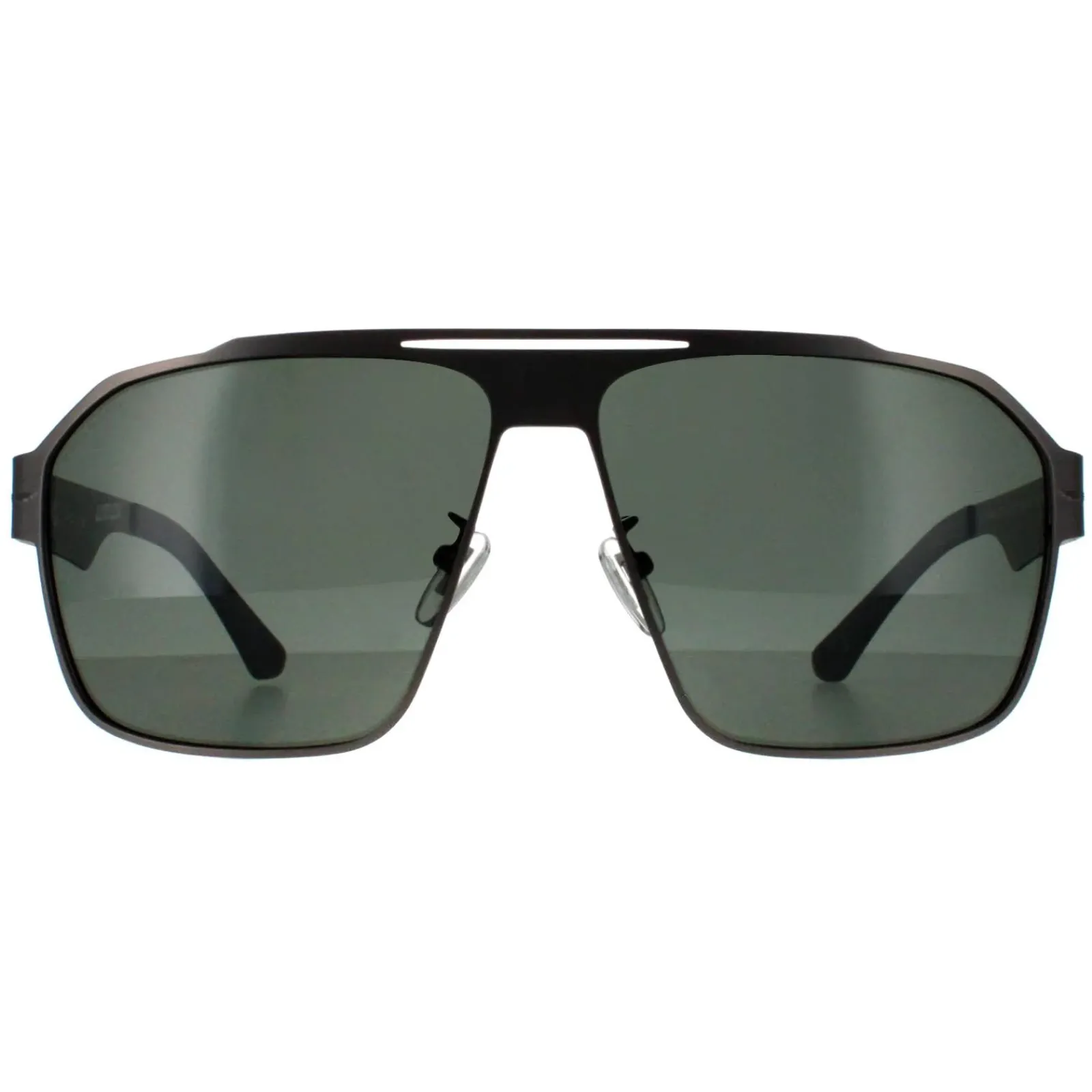 Police Polarised|Aviator^Sunglasses SPLL08 Summit 1 I47P Matte Satinised Bakelite Grey G