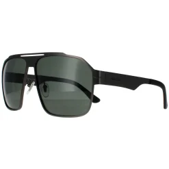 Police Polarised|Aviator^Sunglasses SPLL08 Summit 1 I47P Matte Satinised Bakelite Grey G
