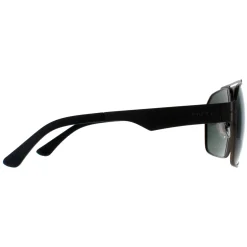 Police Polarised|Aviator^Sunglasses SPLL08 Summit 1 I47P Matte Satinised Bakelite Grey G