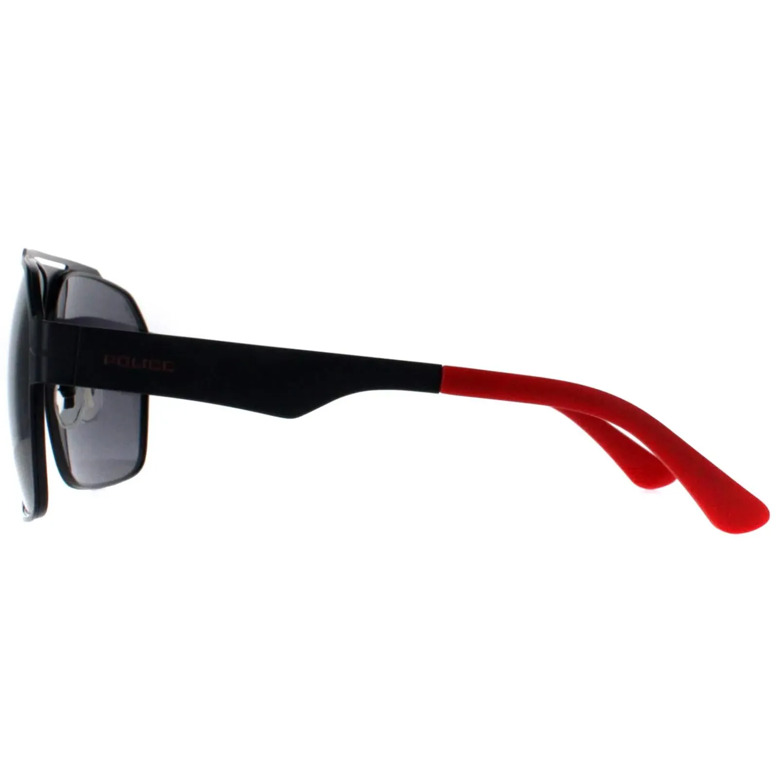 Police Polarised|Aviator^Sunglasses SPLL08M Summit 1 8YZP Matte Dark Grey Smoke Polarize