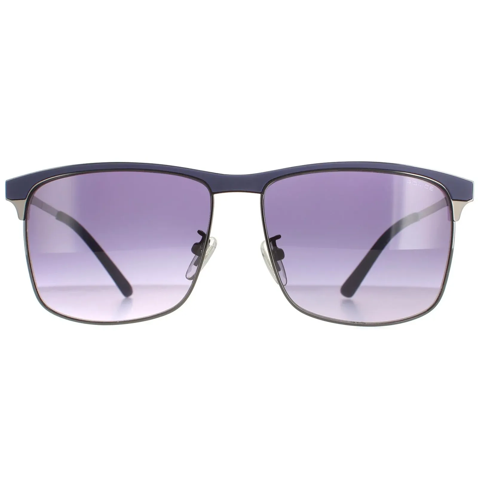 Police Police^Sunglasses SPL570N Crossover 2 0568 Matte Blue Gunmetal Blue Gr