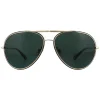 Police Polarised^Sunglasses SPL966N Origins 12 301P Rose Gold Shiny Black Green